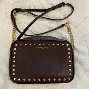 Michael Kors studded crossbody bag. Used only a handful of times.